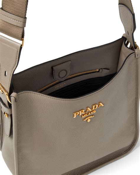 prada hobo bag leather|prada hobo price.